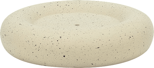 Räucherstäbchenhalter aus Zement, beige (Ø10cm) Jean&Len