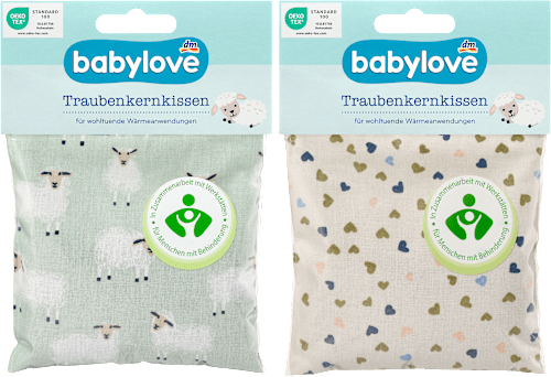 Pernă cu semințe de struguri, diverse culori/variante babylove