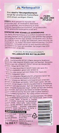 Tönungsshampoo Hellbraun 5.73 réell‘e