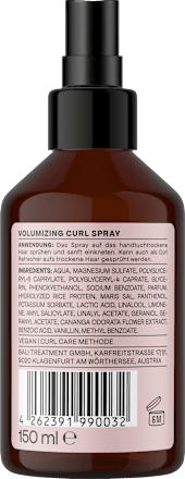 Volumenspray für Locken BALI CURLS