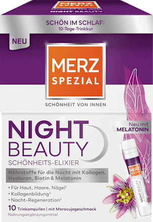 Night Beauty Schönheits-Elixier Trinkampullen 10 St Merz Spezial