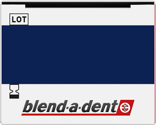Haftcreme Plus Barriere gegen Speisereste geschmacksneutral blend-a-dent