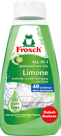Spül-Gel All-in-1, 40 Spülgänge Frosch