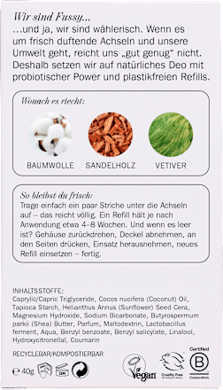 Deostick Set Cloud Nine + Nachfüllpack Fussy