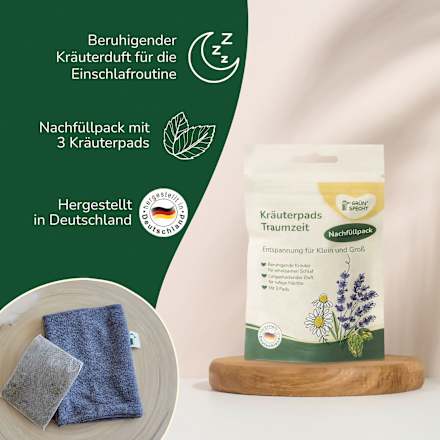 Kräuterpads Traumzeit, Nachfüllpack Grünspecht
