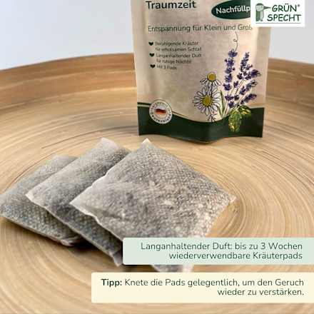 Kräuterpads Traumzeit, Nachfüllpack Grünspecht