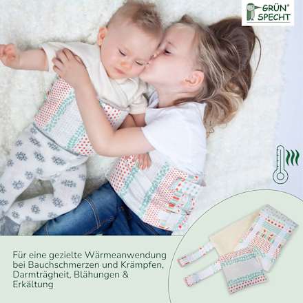 Brust-und Bauchwickel, Gr. 1 (1-12 Monate)  Grünspecht