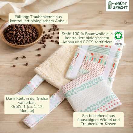 Brust-und Bauchwickel, Gr. 1 (1-12 Monate)  Grünspecht