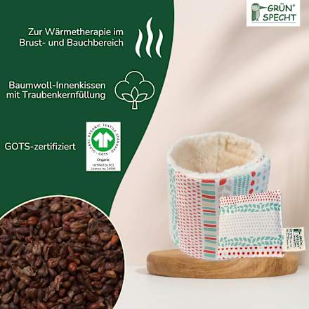 Brust-und Bauchwickel, Gr. 1 (1-12 Monate)  Grünspecht