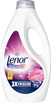 Colorwaschmittel flüssig Amethyst Blütentraum Lenor
