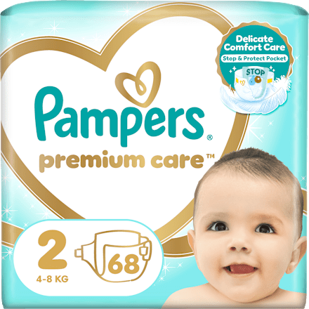 Plenice velikost 2 (4-8 kg) Pampers Premium Care