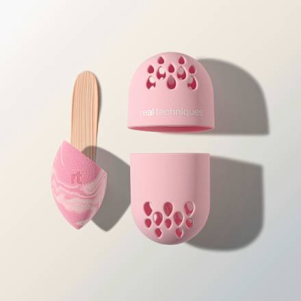 Spužvica za make-up s putnom futrolom - Sweet Tooth Batter up base REAL TECHNIQUES