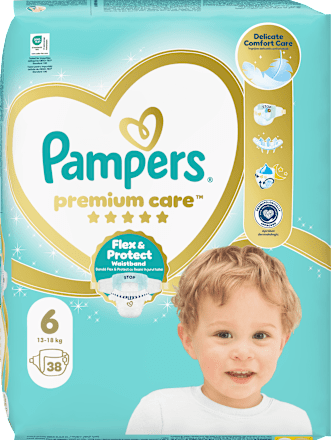 Plenice velikost 6 (13-18 kg) Pampers Premium Care