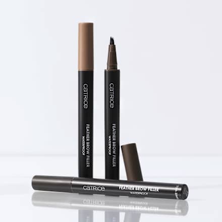 pero na obočí Feather Brow Filler Waterproof 030 Soft Black CATRICE