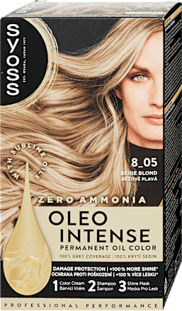 Tartós hajfesték, bézsszőke 8_05 Syoss Oleo Intense