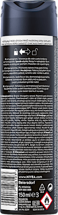 Black&White Invisible Original Antyperspirant w spray'u NIVEA MEN