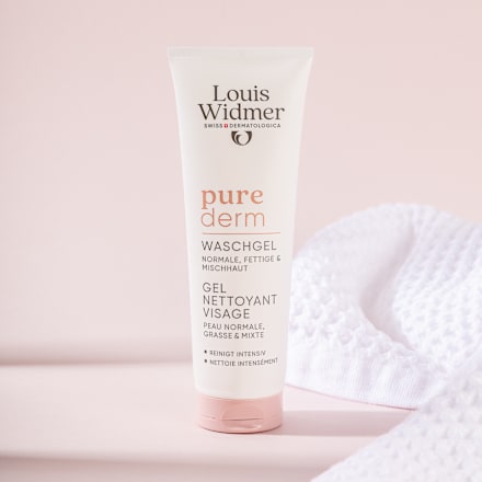 Louis Widmer purederm Waschgel parfümfrei Louis Widmer purederm