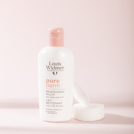 Louis Widmer purederm Reinigungsmilch parfümfrei  Louis Widmer purederm