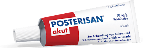 POSTERISAN akut 50mg/g Rektalsalbe POSTERISAN