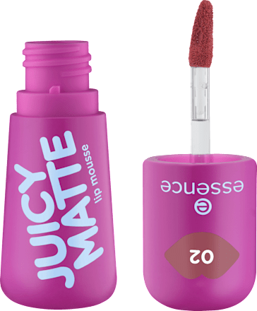 Matný rúž Juicy Matte Lip Mousse 02 Featherlight Pink essence