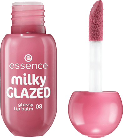 Lipgloss Milky Glazed Glossy 08 Bubble Milk Tea essence