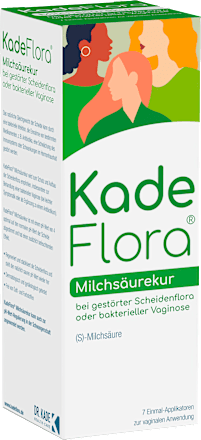 KadeFlora Milchsäurekur zur vaginalen Anwendung – Einmal-Applikatoren KadeFlora
