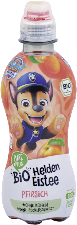 BIO ľadový čaj Hrdinovia Paw Patrol broskyňa PURE & FUN