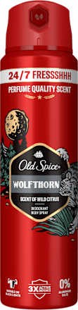 Deodorante spray WOLFTHORNE uomo Old Spice