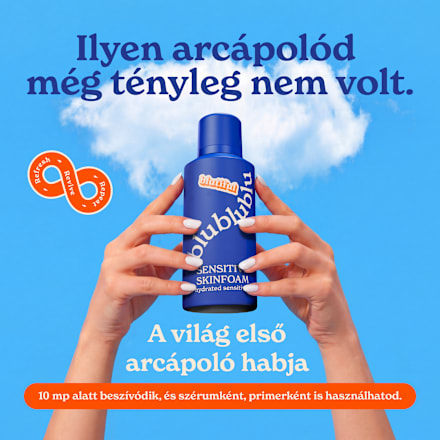 Hidratáló hab Sensitive blublublu