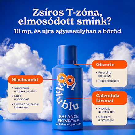 Hidratáló hab Balance blublublu