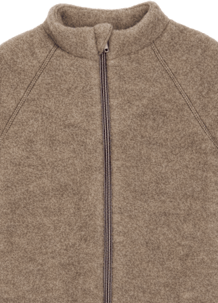 Wolljacke, braun, Gr. 122/128 Mikk-Line