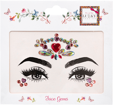 Ukras za lice Face Gems – Lady Charm LUKKY