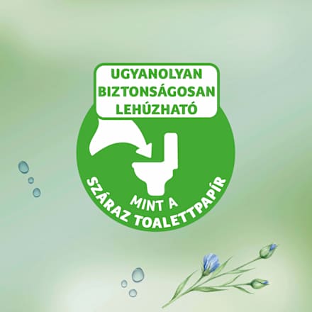 Nedves toalettpapír, Moisturising ZEWA
