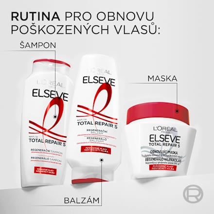maska na vlasy Total Repair 5 L'ORÉAL PARiS ELSEVE