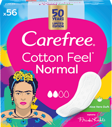 Slipeinlagen Cotton Feel Normal mit Aloe Vera Duft Carefree