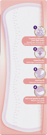 discreet Slipeinlagen Inkontinenz Sensitive Normal always
