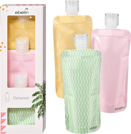 Reiseset Refillflaschen Summer Travel ebelin