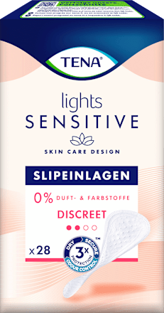 Slipeinlagen lights sensitive TENA