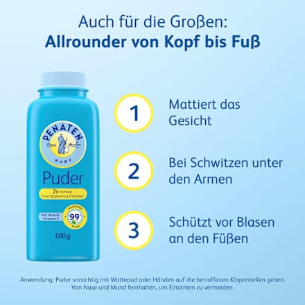 Babypuder Penaten