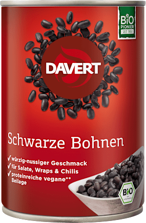 Schwarze Bohnen Davert
