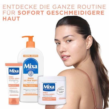 Hand- & Nagelcreme Shea ultra soft mit Glycerin Mixa