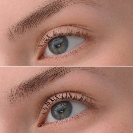 Mascara Glam & Doll Curl Freeze Lash Sculpt Gel 010 Transparent Black CATRICE