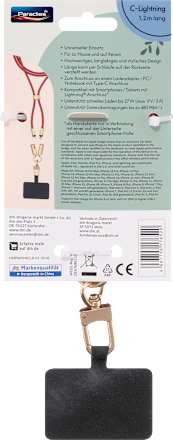 Handykette mit Ladekabel C-Lightning Paradies