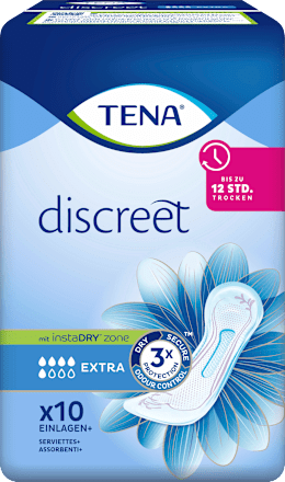 discreet Einlagen Inkontinenz Extra TENA