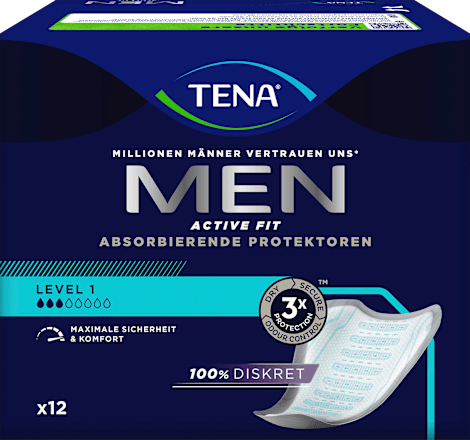 Einlagen Inkontinenz Men Active Fit Level 1 TENA