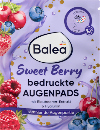 oční polštářky Sweet Berry Balea