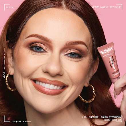 Lidschatten Lid Lingerie 04 Risky Rose Metallic NYX PROFESSIONAL MAKEUP