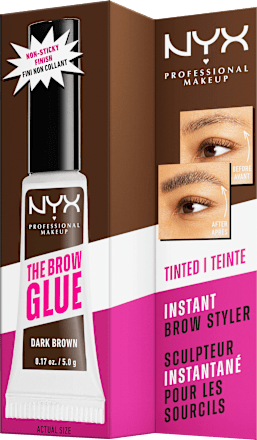 Augenbrauengel The Brow Glue Styler 04 Dark Brown NYX PROFESSIONAL MAKEUP