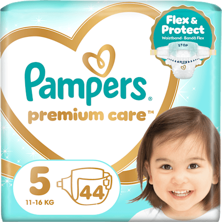 Plenice velikost 5 (11-16 kg) Pampers Premium Care