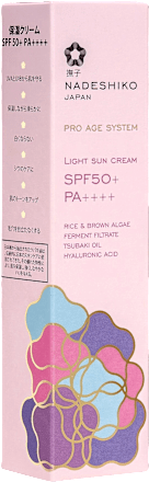 Cremă pentru față cu SPF50 + PA++++ NADESHIKO